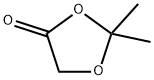 2,2-ジメチル-1,3-ジオキソラン-4-オン 化学構造式