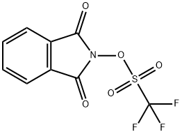 N-HYDROXYPHTHALIMIDE TRIFLATE, 99+%, ELE,41580-58-9,结构式