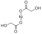 ヒドロキシ酢酸ニッケル(II) 化学構造式