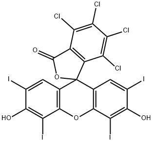 ROSE BENGAL LACTONE Struktur