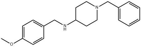 1-benzyl-N-(4-methoxybenzyl)piperidin-4-amine Structure