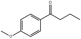 4'-メトキシブチロフェノン 化学構造式