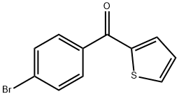 (4-溴苯基)-2-噻吩-甲酮, 4160-65-0, 结构式