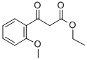 2-メトキシベンゾイル酢酸エチル 化学構造式