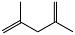 2,4-ジメチル-1,4-ペンタジエン 化学構造式
