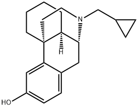 17-(cyclopropylmethyl)morphinan-3-ol  Structure