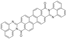 Anthra2",1",9":4,5,6:6",5",10":4',5',6'diisoquinolino2,1-a:2',1'-adiperimidine-8,20-dione(Mixturew\cisisomer),41635-87-4,结构式