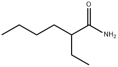 2-乙基己酰胺, 4164-92-5, 结构式