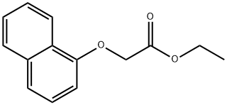 1-萘氧乙酸乙酯 结构式