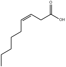 (Z)-3-Nonenoic acid Structure