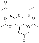 ETHYL 2,3,4,6-TETRA-O-ACETYL-A-D-THIOGLUCOPYRANOSIDE Struktur
