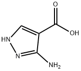 3-Aminopyrazole-4-carboxylic acid Struktur