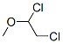 1,2-ジクロロ-1-メトキシエタン 化学構造式