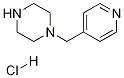 1-[(4-Pyridyl)Methyl]piperazine Hydrochloride 化学構造式