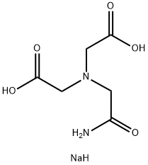 N-(2-乙酰氨基)亚氨基二醋酸二钠盐 结构式