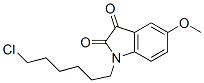 1-(6-CHLOROHEXYL)-5-METHOXY-1H-INDOLE-2,3-DIONE Structure