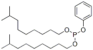 Phosphorous acid phenylbis(8-methylnonyl) ester Structure