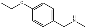 N-(4-ETHOXYBENZYL)-N-METHYLAMINE Struktur