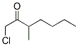 2-Heptanone,  1-chloro-3-methyl- Structure