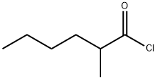 塩化2-メチルヘキサノイル 化学構造式