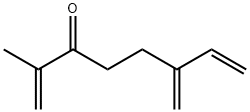 2-Methyl-6-methylene-1,7-octadien-3-one Structure