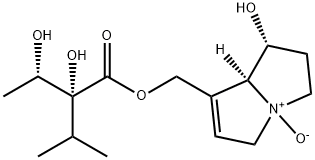 indicine-N-oxide Struktur
