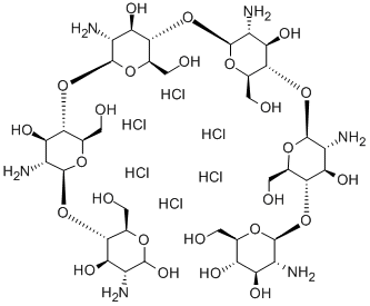 CHITOHEXAOSE HEXAHYDROCHLORIDE Struktur