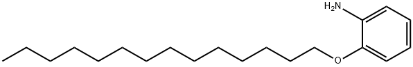 2-(テトラデシルオキシ)ベンゼンアミン 化学構造式