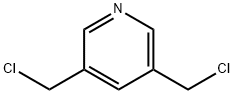 3,5-二(氯甲基)吡啶,41711-38-0,结构式