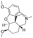 (5alpha,6beta)-4,5-epoxy-3,6-dimethoxy-17-methylmorphinan Structure