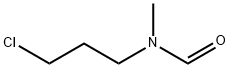 N-(3-クロロプロピル)-N-メチルホルムアミド 化学構造式