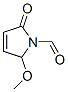 1H-Pyrrole-1-carboxaldehyde, 2,5-dihydro-2-methoxy-5-oxo- (9CI) 结构式