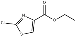 2-クロロ-1,3-チアゾール-4-カルボン酸エチル 化学構造式