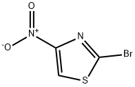 2-溴-4-硝基噻唑 结构式