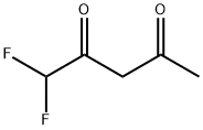 2,4 -戊二酮,1,1二氟 结构式