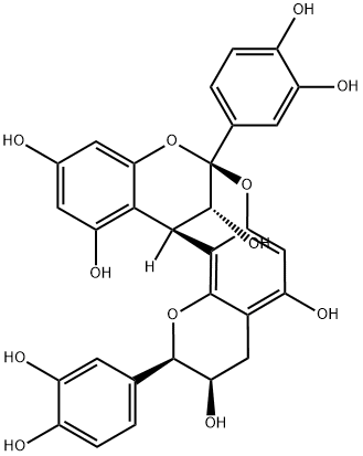 原花青素A2,41743-41-3,结构式