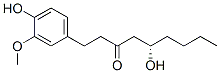(5S)-5-Hydroxy-1-(4-hydroxy-3-methoxyphenyl)-3-nonanone 结构式