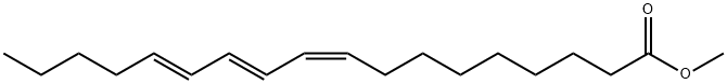 9顺,11反,13反-十八碳三烯酸甲酯,4175-47-7,结构式