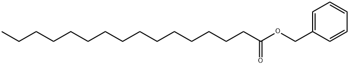 palmitic acid benzyl ester Struktur
