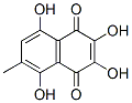 2,3,5,8-Tetrahydroxy-6-methyl-1,4-naphthalenedione Struktur