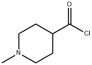 N-甲基-4-哌啶甲酰氯 结构式
