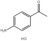 4'-アミノアセトフェノン塩酸塩 化学構造式