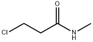 3-chloro-N-methylpropanamide Struktur