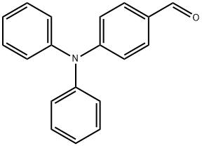 4-(N,N-ジフェニルアミノ)ベンズアルデヒド 化学構造式