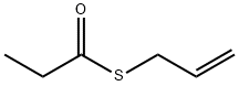 丙酸烯丙巯酯, 41820-22-8, 结构式