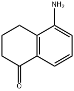 5-アミノ-3,4-ジヒドロ-1(2H)-ナフタレノン 化学構造式