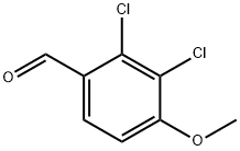 2, 3-Dichloro-4-methoxybenzaldehyde Structure