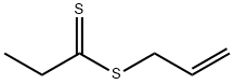 Allyl dithiopropanoate Struktur