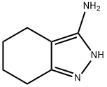 4,5,6,7-テトラヒドロ-2H-インダゾール-3-アミン 化学構造式