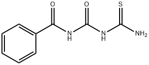 1-BENZOYL-2-THIOBIURET Struktur